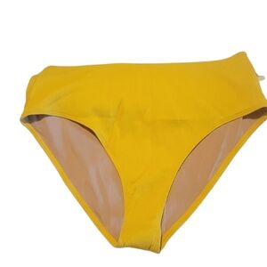 Old Navy Yellow High-Waisted Bikini Bottom NWT Size 3X